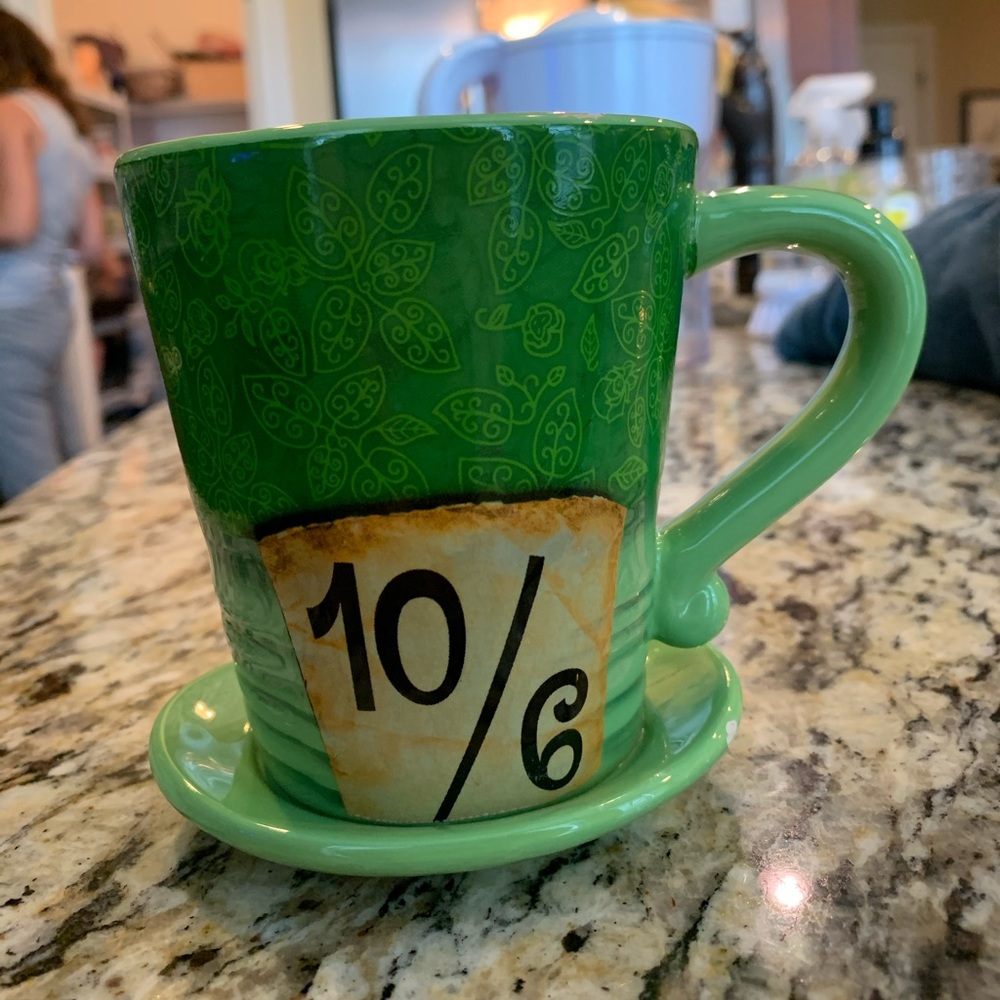 Mad hatter Disney mug
